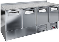 Холодильный стол среднетемпературный Polair TMi4-GC (гранит) 400 л