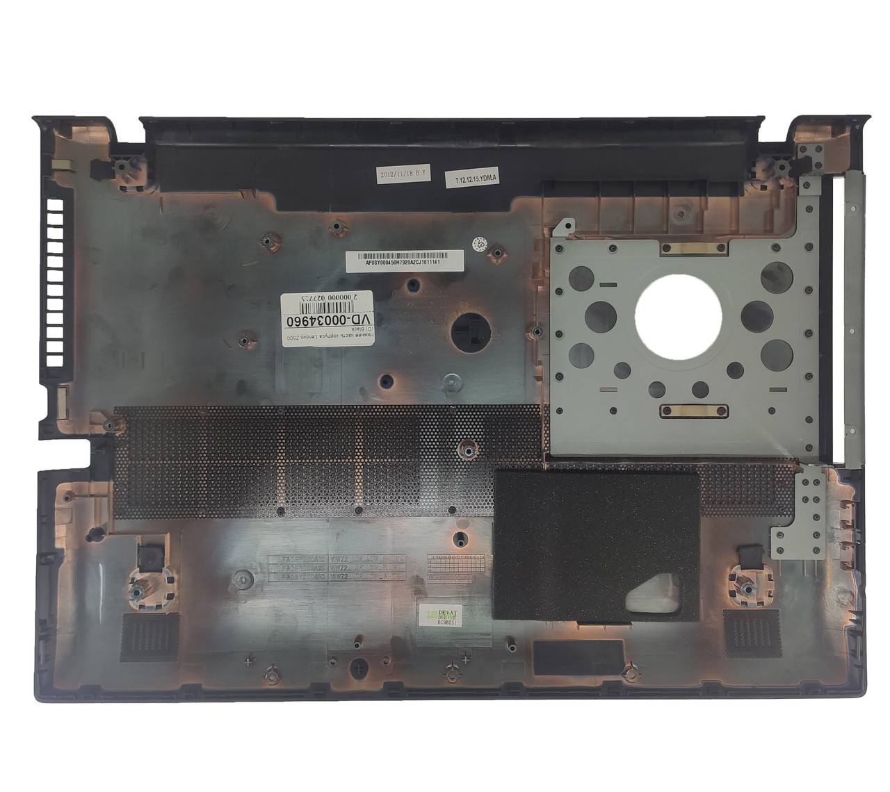 Нижняя часть корпуса Lenovo Z500, черная - фото 2 - id-p181785537