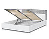 Набор мебели для жилой комнаты Quartz-14 (Спальня-2) с подъемным механизмом фабрика Интерлиния- 2 варианта цве, фото 3