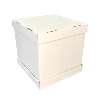 Коробка для торта Strong White 300х300х h300 мм - фото 1 - id-p181785702