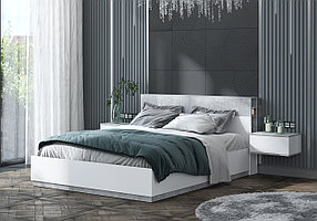 Набор мебели для жилой комнаты Quartz-16 (Спальня-4) с подъемным механизмом фабрика Интерлиния- 2 варианта цве