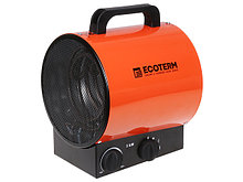 Нагреватель воздуха электр. Ecoterm EHR-03/1E (пушка, 3 кВт, 220 В, термостат)