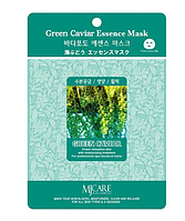 MIJIN / Маска тканевая для лица  Морской виноград Green Caviar Essence Mask