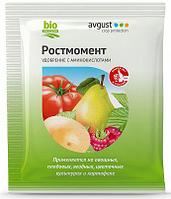 "Ростмомент", удобрение с аминокислотами, 100 г "Август", РФ