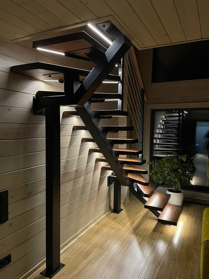 Монокосоур для лестницы, лестница на монокосоуре модель 150