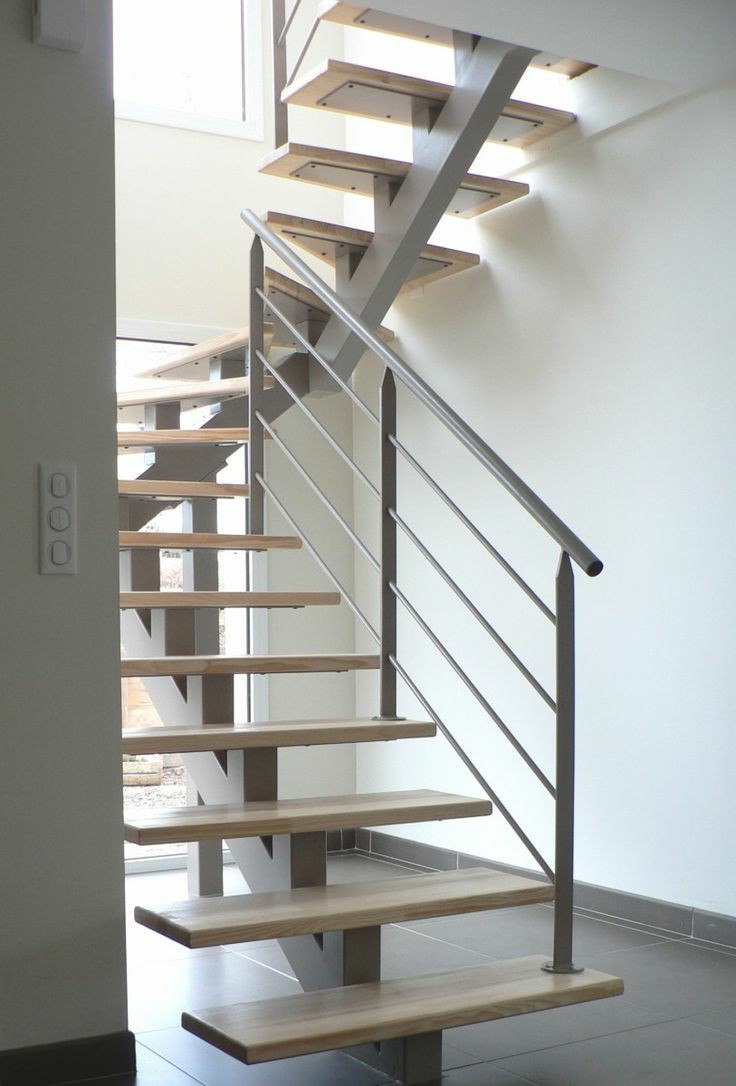 Металлокаркас для лестницы на монокосоуре модель 164 - фото 1 - id-p181790588