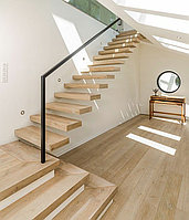Консольная лестница с подиумом, каркас для консольной лестницы модель 65