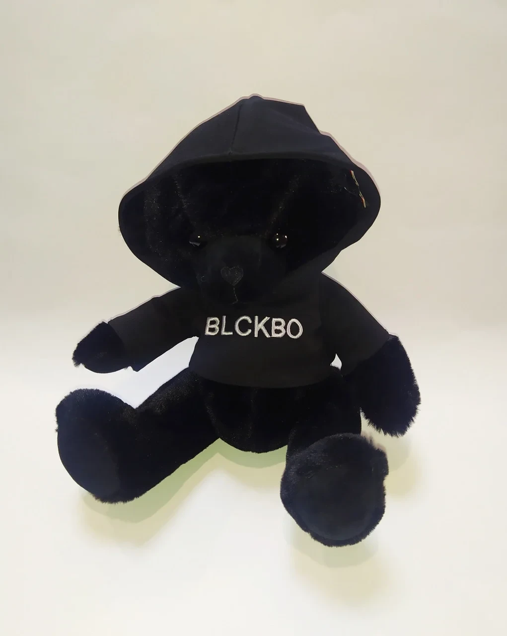 Мягкая игрушка Черный Медведь в худи Блэкбо (blckbo) 25 см - фото 2 - id-p181791889