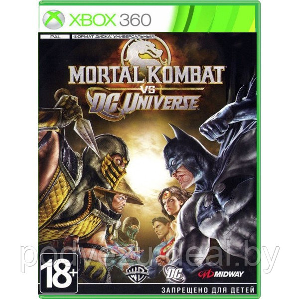 Mortal Kombat vs. DC Universe (Xbox 360) - фото 1 - id-p181793904
