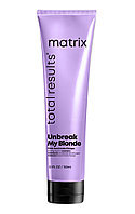 Matrix Несмываемый крем-уход с лимонной кислотой для осветленных волос Unbreak My Blonde Total Resul