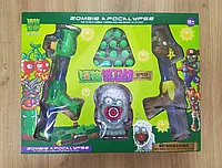 Зомби против растений Детский игровой набор Plants vs zombies Растения против зомби игрушки с бластером 777-12