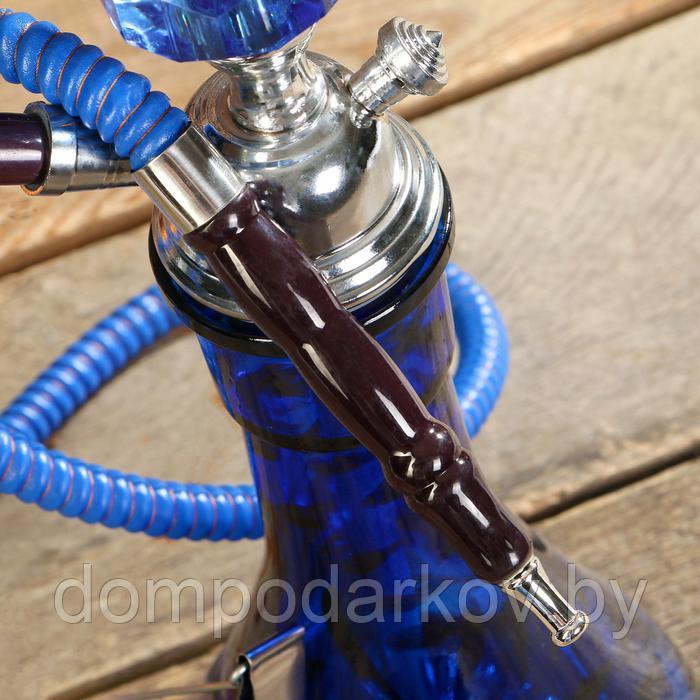 Кальян "Байбарс", 49 см, 1 трубка, синий - фото 3 - id-p181809973
