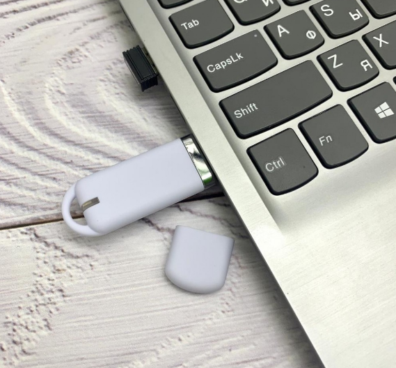 USB накопитель (флешка) Shape с покрытием софт тач, 16 Гб - фото 3 - id-p181813607