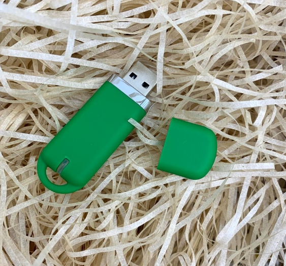 USB накопитель (флешка) Shape с покрытием софт тач, 16 Гб - фото 4 - id-p181813607