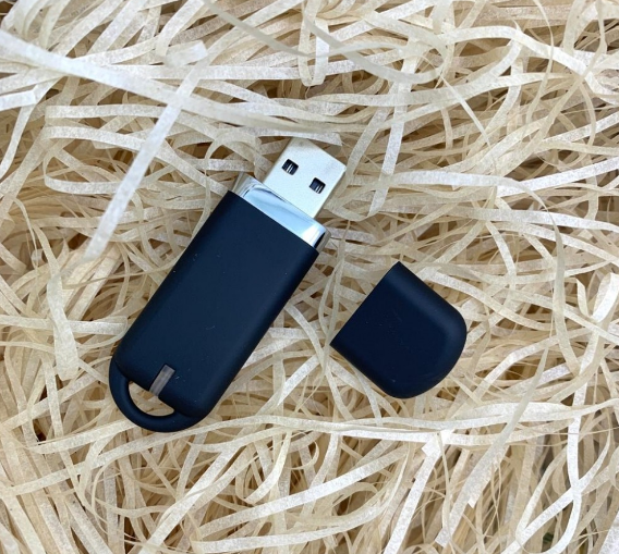 USB накопитель (флешка) Shape с покрытием софт тач, 16 Гб - фото 10 - id-p181813607