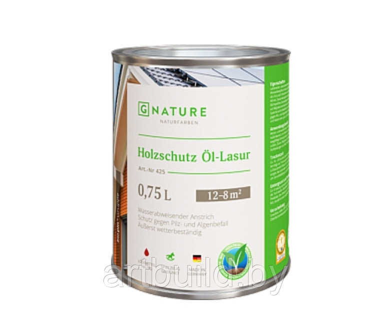 Масло-лазурь для дерева GNature 425 Holzschutz Öl-Lasur