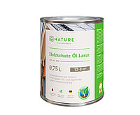 Защитное масло-лазурь для древесины GNature 425 Holzschutz Öl-Lasur 2.5 л.