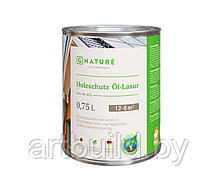 Защитное масло-лазурь для древесины GNature 425 Holzschutz Öl-Lasur (0.75 л.)