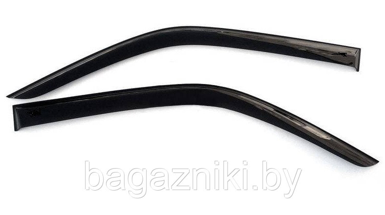 Ветровики клеящиеся TT Mazda 3 2003-2008 SD/HB (2шт) - фото 1 - id-p181840575