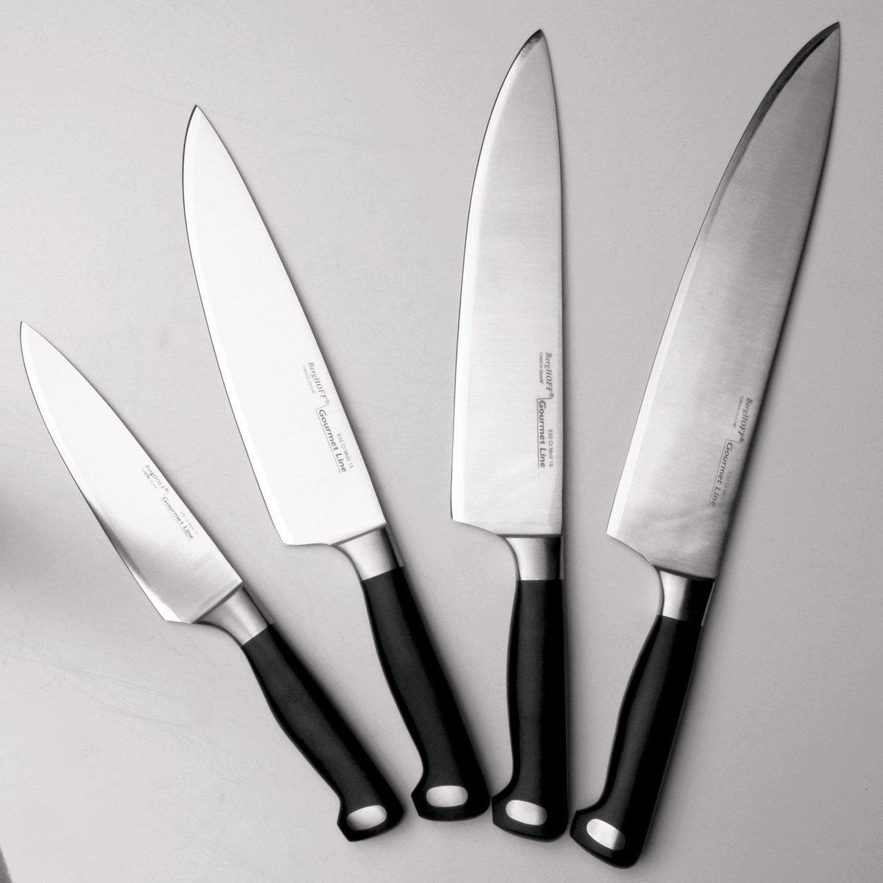 Нож поварской 20см BergHOFF Gourmet (X50CrMoV15) 1301095 - фото 4 - id-p181865882