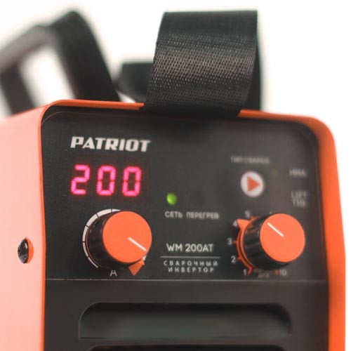 Аппарат сварочный инвертор Patriot WM 200AT MMA - фото 2 - id-p181882900