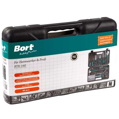 Набор ручного инструмента Bort BTK-160 - фото 3 - id-p181883093