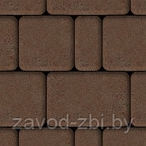 Тротуарная плитка "Старый Город" 60мм коричневая, фото 2