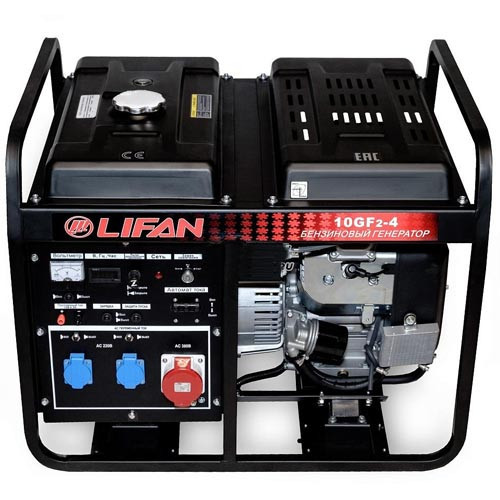 Генератор бензиновый Lifan 12000E3 (10GF2-4) - фото 1 - id-p181882562
