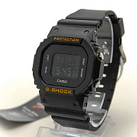 Часы электронные G-SHOCK DW-5600 (черный+желтый)