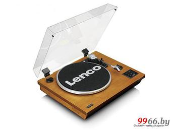 Виниловый винтажный проигрыватель для виниловых дисков пластинок винила Lenco LS-55 Walnut LCLS-55WA