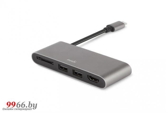 Модуль расширения Moshi USB Type-C Multimedia Adapter Grey 99MO084213