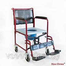Инвалидное кресло-коляска FS 692-45 с санитарным устройством, фото 2