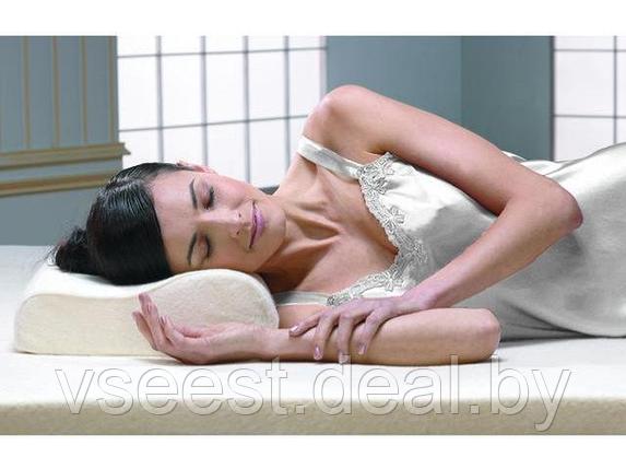 Подушка ортопедическая с памятью «Здоровый сон» 30х50 см (Memory Foam Pillow) KZ 0039, фото 2