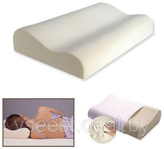 Подушка ортопедическая с памятью «Здоровый сон» 30х50 см (Memory Foam Pillow) KZ 0039 - фото 4 - id-p61566666