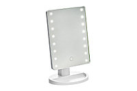 Зеркало настольное с LED подсветкой для макияжа (Mirror 16 LED, white) KZ 1266