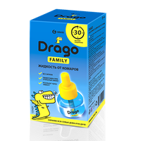 Жидкость от комаров без запаха 30 ночей Грасс Драго Grass Drago 30 мл