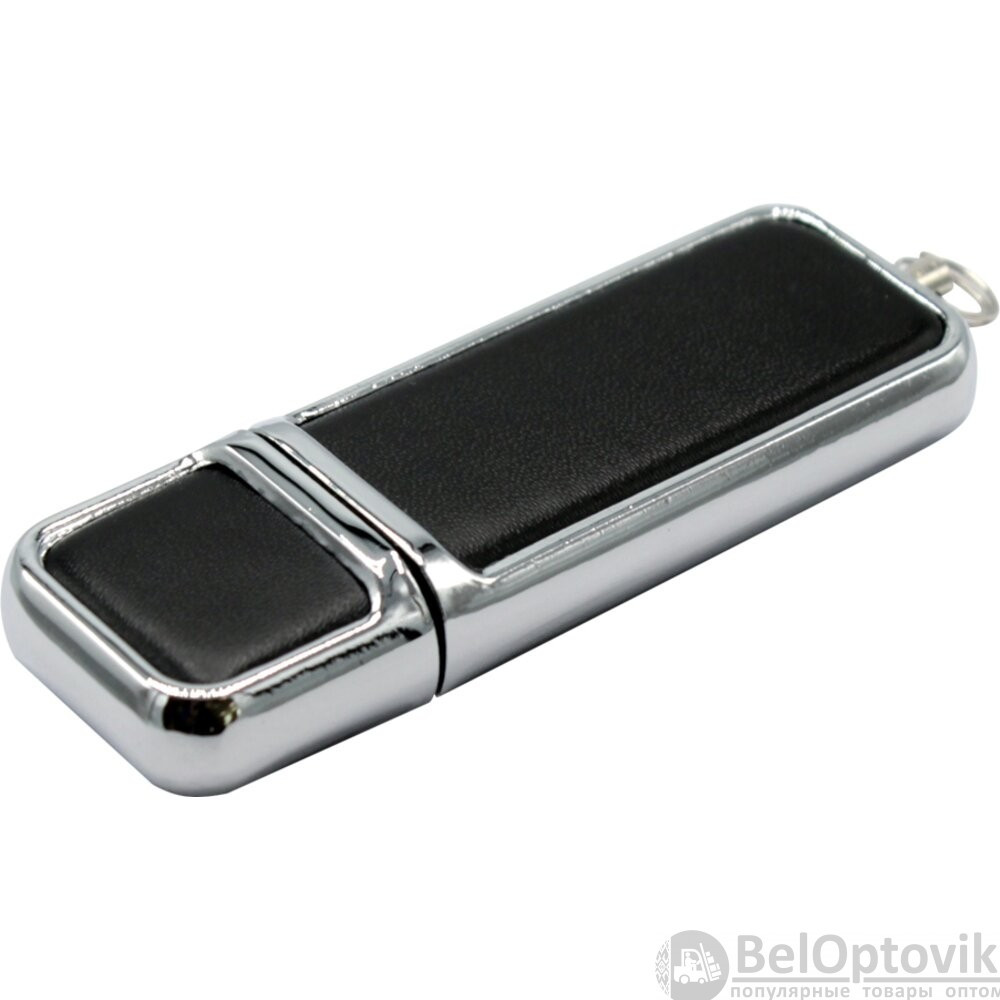 USB накопитель (флешка) Business кожа/металл, 16 Гб - фото 3 - id-p181939054