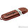 USB накопитель (флешка) Business коричневая кожа, 16 Гб, фото 3