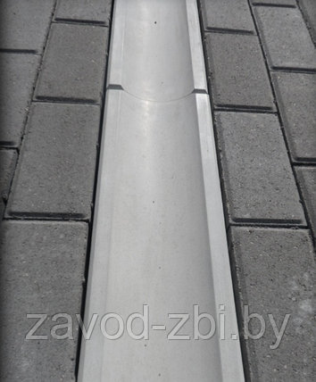 Желоб бетонный водосточный 50x16x6 см, фото 2