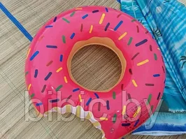 Детский Надувной Круг для плавания " Пончик" 90, 100,120 см
