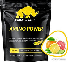 Аминокислоты Prime Kraft Amino Power (500г, цитрусовый микс)