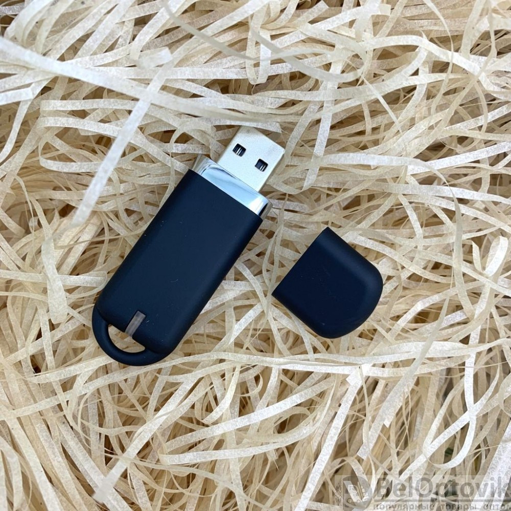 USB накопитель (флешка) Shape с покрытием софт тач, 16 Гб Желтая - фото 10 - id-p181949424