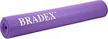 Коврик для йоги и фитнеса 173*61*0,3 фиолетовый (Yoga mat 173*61*0,3 violet 814c), Bradex SF 0397, фото 4