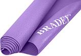 Коврик для йоги и фитнеса 173*61*0,3 фиолетовый (Yoga mat 173*61*0,3 violet 814c), Bradex SF 0397, фото 8