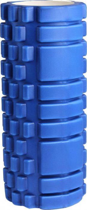 Валик для фитнеса «ТУБА» синий (Deep tissue massage foam roller. Pantone number 7686C), Bradex SF 0064 - фото 4 - id-p177288050