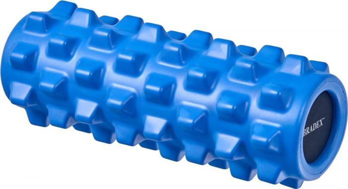 Валик для фитнеса массажный, синий (Foam roller massage, dark blue. Pantone number 7686C), Bradex SF 0248 - фото 3 - id-p177288053