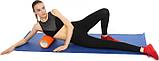 Валик для фитнеса «ТУБА» оранжевый (Deep tissue massage foam roller. Pantone number 1575C), Bradex SF 0065, фото 2