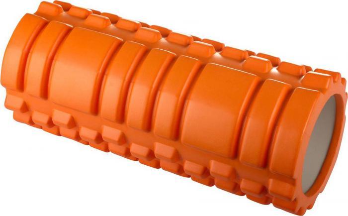 Валик для фитнеса «ТУБА» оранжевый (Deep tissue massage foam roller. Pantone number 1575C), Bradex SF 0065 - фото 4 - id-p178951609