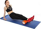 Валик для фитнеса «ТУБА» оранжевый (Deep tissue massage foam roller. Pantone number 1575C), Bradex SF 0065, фото 8