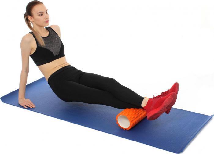 Валик для фитнеса «ТУБА» оранжевый (Deep tissue massage foam roller. Pantone number 1575C), Bradex SF 0065 - фото 8 - id-p178951609